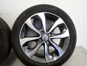 NISSAN MICRA K13 10- KOŁA FELGI ALUMINIOWE ZESTAW 16x6J ET55 KOMPLET 11/16 MINIATURA