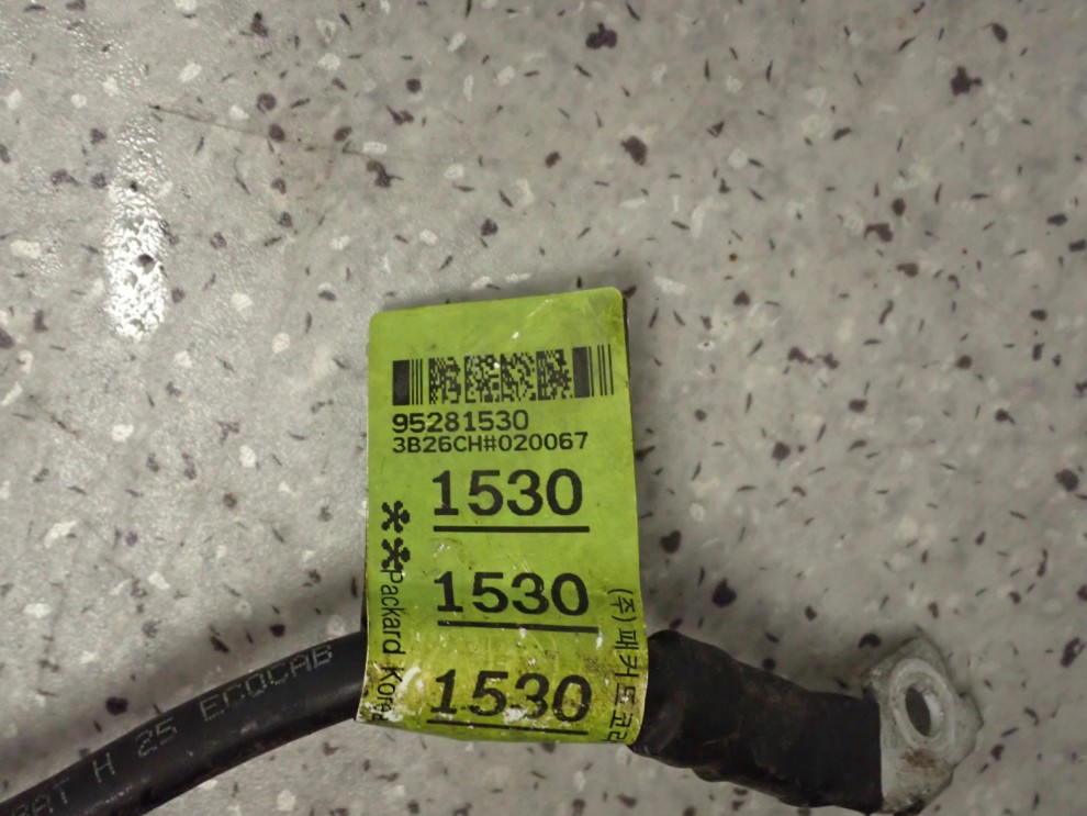 CHEVROLET ORLANDO 1.4T 10- KLEMA MINUSOWA CZUJNIK 6/8