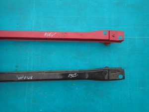 NISSAN MICRA K13 10-13 BELKA ZDERZAKA TYLNEGO 3/5 MINIATURA