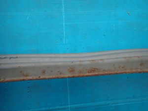 HONDA CIVIC UFO VIII 06- BELKA ZDERZAKA TYLNEGO 5/6 MINIATURA