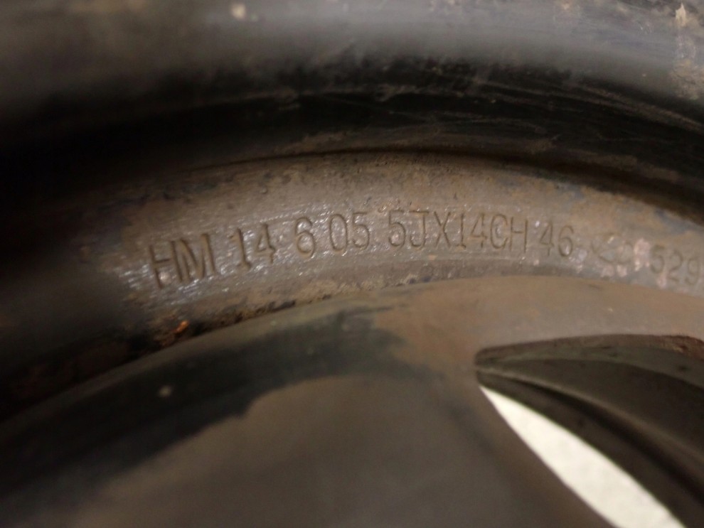 HYUNDAI GETZ 02-10 FELGA STALOWA 14\