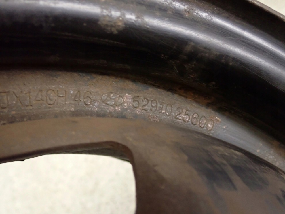 HYUNDAI GETZ 02-10 FELGA STALOWA 14\