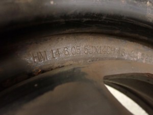 HYUNDAI GETZ 02-10 FELGA STALOWA 14\