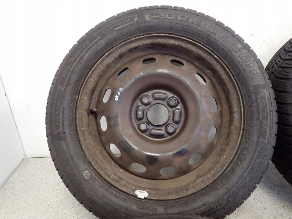 SUZUKI SPLASH 08- KOŁA OPONY CAŁOROCZNE KOMPLET 15x5.5J 4x100 ET50 4/10