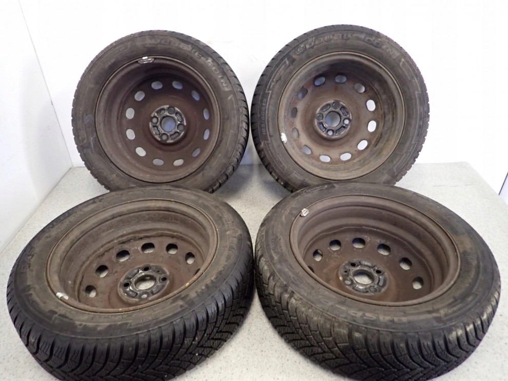 SUZUKI SPLASH 08- KOŁA OPONY CAŁOROCZNE KOMPLET 15x5.5J 4x100 ET50 8/10