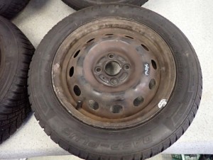 SUZUKI SPLASH 08- KOŁA OPONY CAŁOROCZNE KOMPLET 15x5.5J 4x100 ET50 3/10 MINIATURA