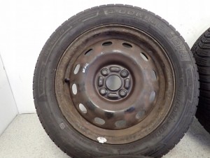 SUZUKI SPLASH 08- KOŁA OPONY CAŁOROCZNE KOMPLET 15x5.5J 4x100 ET50 4/10 MINIATURA