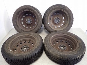 SUZUKI SPLASH 08- KOŁA OPONY CAŁOROCZNE KOMPLET 15x5.5J 4x100 ET50 8/10 MINIATURA