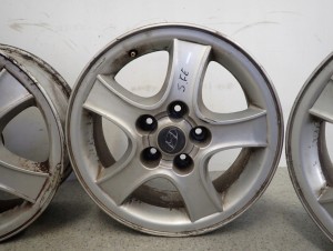 HYUNDAI SANTA FE I 01-05 FELGI ALUMINIOWE ALUFELGI 16x6.5j ET46 6/10 MINIATURA