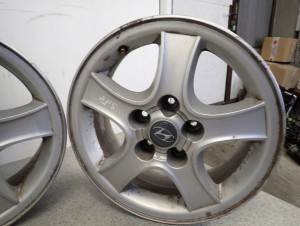 HYUNDAI SANTA FE I 01-05 FELGI ALUMINIOWE ALUFELGI 16x6.5j ET46 7/10 MINIATURA