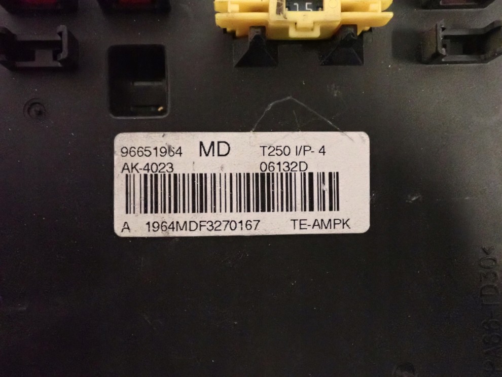 CHEVROLET AVEO 1.4 BENZYNA T250 07- ZESTAW STARTOWY KOMPUTER STACYJKA 5/6