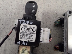 CHEVROLET AVEO 1.4 BENZYNA T250 07- ZESTAW STARTOWY KOMPUTER STACYJKA 3/6 MINIATURA