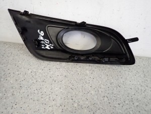 MAZDA3 MAZDA 3 BK HB 06-08 ZAŚLEPKA HALOGENU LEWA KRATKA RAMKA 5/5 MINIATURA