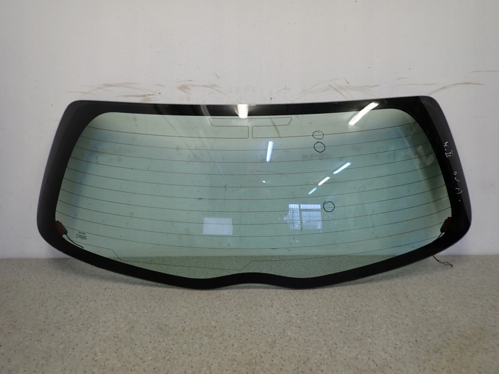 TOYOTA YARIS II 06- SZYBA TYLNA W KLAPE BAGAŻNIKA 1/6