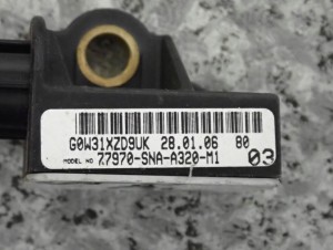 HONDA CIVIC UFO VIII 06- CZUJNIK ZDERZENIOWY SRS PRZEDNI 7/8 MINIATURA