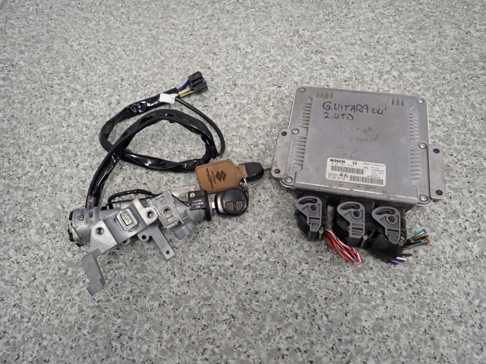 GRAND VITARA I 2.0D 02-05 ZESTAW STARTOWY KOMPUTER STACYJKA 1/6