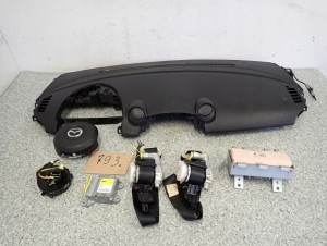 MAZDA2 MAZDA 2 08- DE PODUSZKI POWIETRZNE DESKA ROZDZIELCZA SRS EUROPA