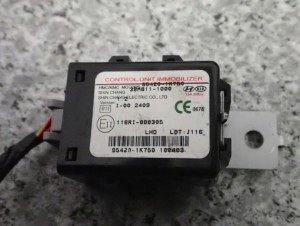 HYUNDAI IX20 1.4 09- ZESTAW STARTOWY STACYJKA KOMPUTER 3/4 MINIATURA