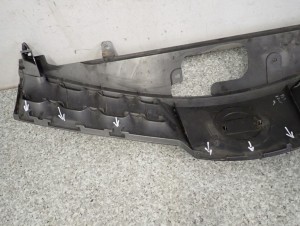 NISSAN NOTE 06-09 ATRAPA ZDERZAKA GRILL 5/9 MINIATURA