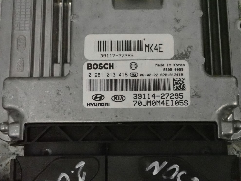 HYUNDAI TUCSON 04- KOMPUTER STEROWNIK 39114-27295 3/4
