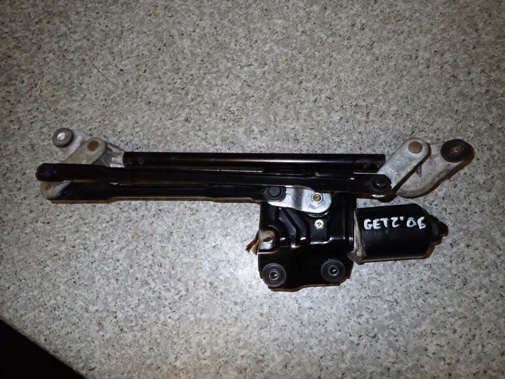 HYUNDAI GETZ 06-10 MECHANIZM WYCIERACZEK SILNICZEK KOMPLET 5/5