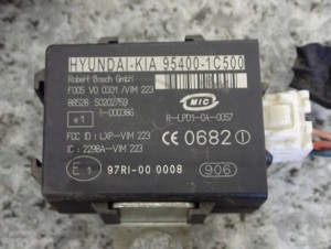 HYUNDAI GETZ 06 -1.1i ZESTAW STARTOWY KOMPUTER EUROPA 5/6 MINIATURA