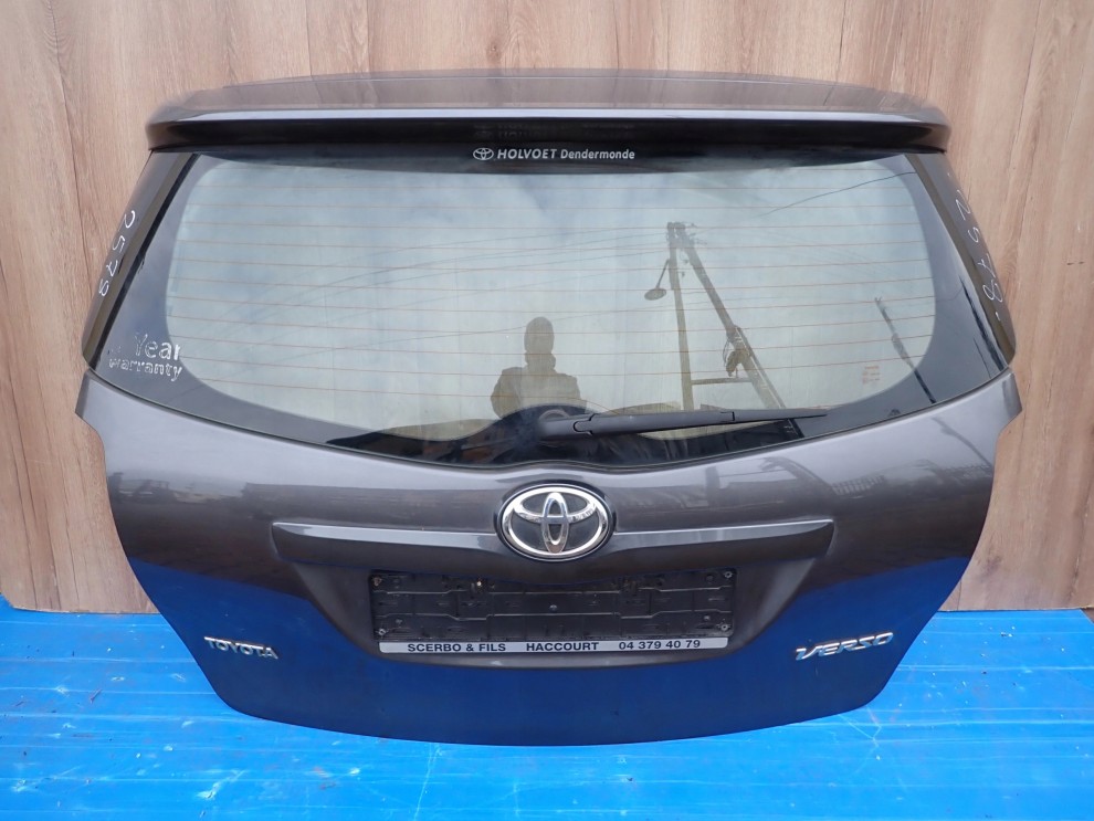 TOYOTA VERSO 09-13 KLAPA BAGAŻNIKA SZYBA TYLNA 1G3 1/11