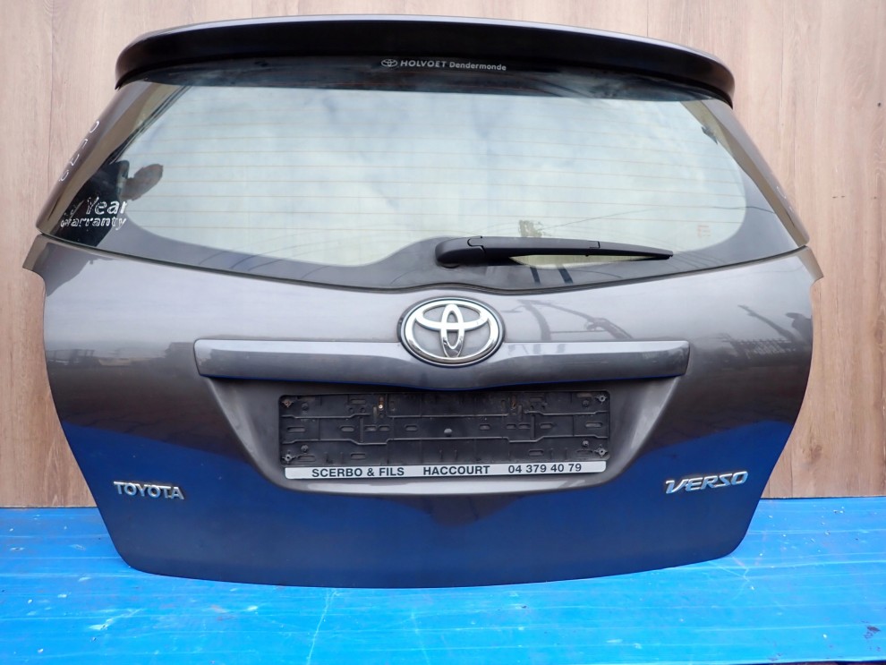 TOYOTA VERSO 09-13 KLAPA BAGAŻNIKA SZYBA TYLNA 1G3 8/11