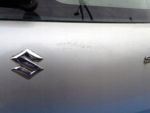 SUZUKI SWIFT MK6 04-09 KLAPA BAGAŻNIKA SZYBA TYLNA ZCC 9/12 MINIATURA