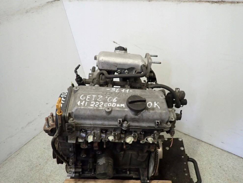 HYUNDAI GETZ 1.1i BENZYNA 06- SILNIK MOTOR G4HG 7/13