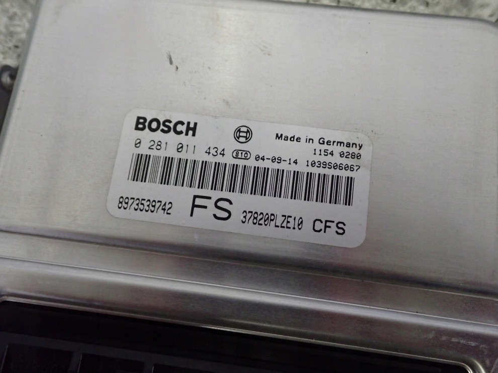 HONDA CIVIC VII 1.7 CTDI DIESEL ZESTAW STARTOWY KOMPUTER STACYJKA 2/3