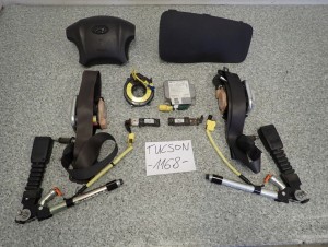 HYUNDAI TUCSON 04- PODUSZKI POWIETRZNE KOMPLET EUROPA