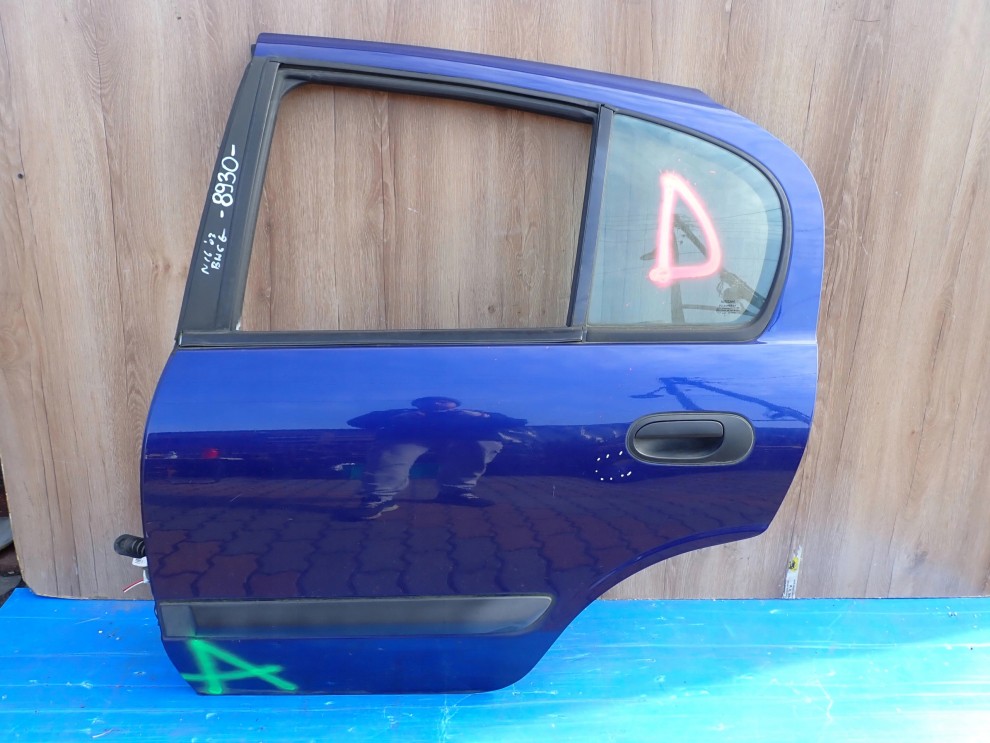 NISSAN ALMERA N16 00-06 5d DRZWI TYLNE LEWE BW6 1/12