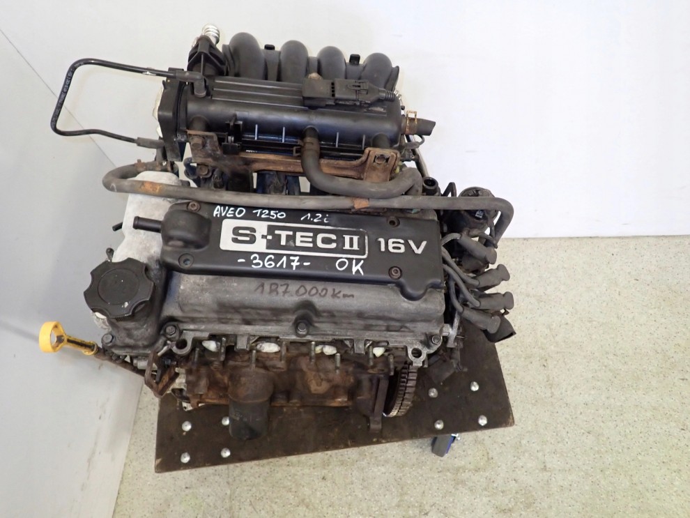 CHEVROLET AVEO T250 07- SILNIK 1,2 i 6/9