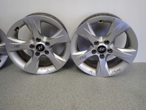 HYUNDAI i40 FELGI ALUMINIOWE 7JX16 KOMPLET 4 SZT 3/14 MINIATURA