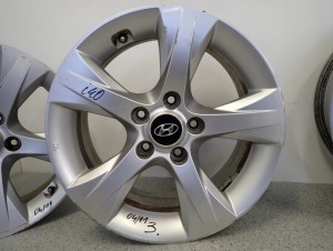 HYUNDAI i40 FELGI ALUMINIOWE 7JX16 KOMPLET 4 SZT 6/14 MINIATURA