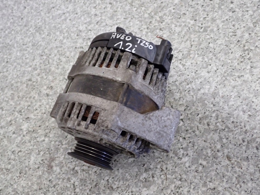 CHEVROLET AVEO T250 1.2i 07-11 ALTERNATOR 3/6