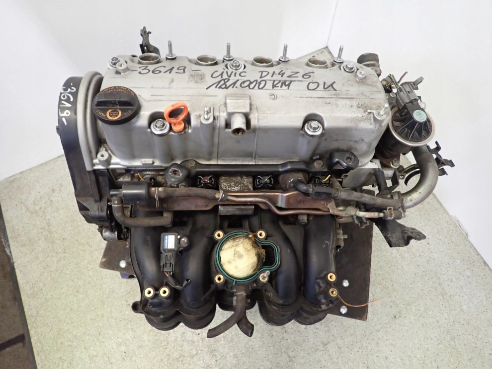HONDA CIVIC VII 7 GEN 01-05 1.4 BENZYNA SILNIK MOTOR D14Z6 5/10