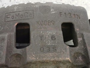 MAZDA CX7 CX-7 09- ZACISK HAMULCOWY PRZEDNI LEWY 5/5 MINIATURA