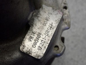 TOYOTA COROLLA VERSO 2.2 D4D 04-09 TURBINA TURBO 8/9 MINIATURA