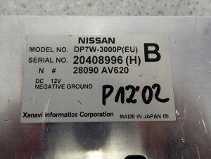 NISSAN PRIMERA P12 02-07 WYŚWIETLACZ 5/5 MINIATURA