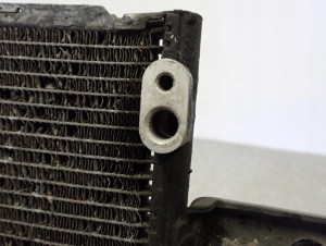 TOYOTA COROLLA VERSO 04-08 2.2 DIESEL CHŁODNICA KLIMATYZACJI 5/6 MINIATURA