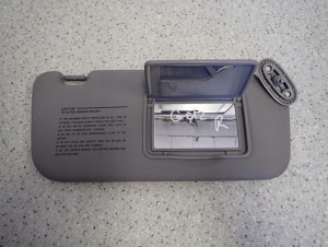 HYUNDAI GETZ 02-10 DASZEK PRZECIWSŁONECZNY PRAWY