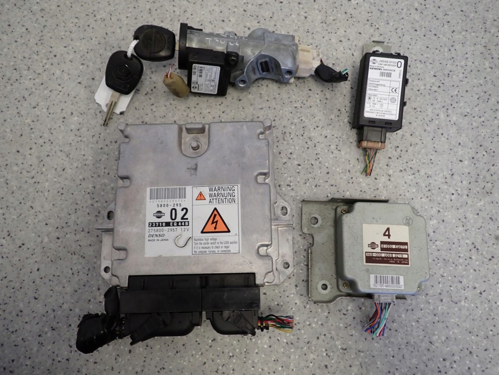 NISSAN X-TRAIL T30 2.2DCI 01-06 KOMPUTER STEROWNIK STACYJKA 1/6