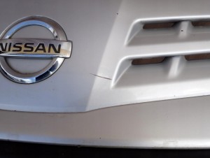 NISSAN PIXO 09- ZDERZAK PRZEDNI Z2S 9/15 MINIATURA