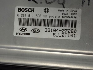 HYUNDAI TUCSON 2.0 CRDI 04-10 ZESTAW STARTOWY 3/7 MINIATURA
