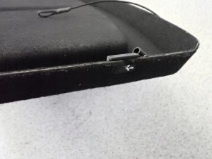 KIA VENGA 09- PÓŁKA TYLNA BAGAŻNIKA 7/13 MINIATURA