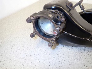 MITSUBISHI GRANDIS 2.0DID WAHACZ TYLNY PRAWY BEZ CZUJNIKA 7/10 MINIATURA