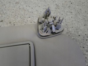 TOYOTA COROLLA VERSO 01- DASZEK PRZECIWSŁONECZNY PRAWY 6/6 MINIATURA
