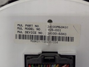 NISSAN PIXO 09- 1.0i LICZNIK ZEGARY EUROPA 3/3 MINIATURA